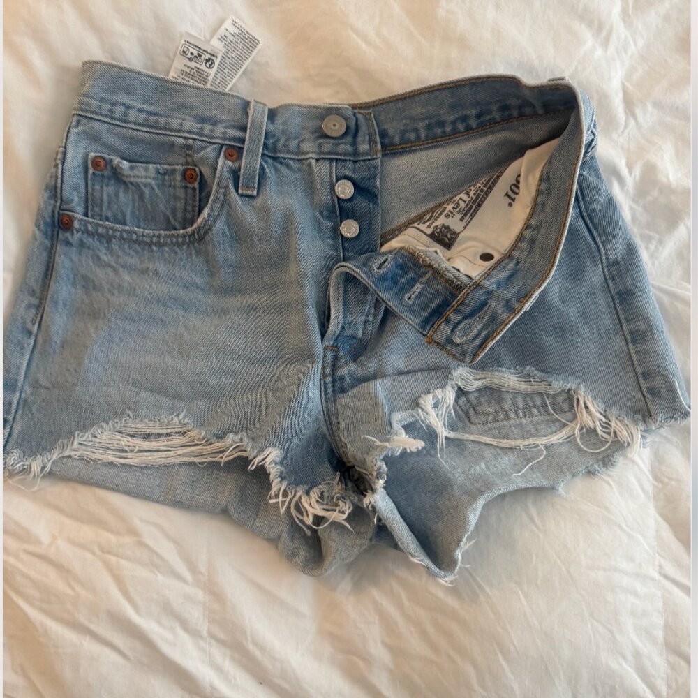 Levi's Women's Premium 501 Original Shorts | SIze 27